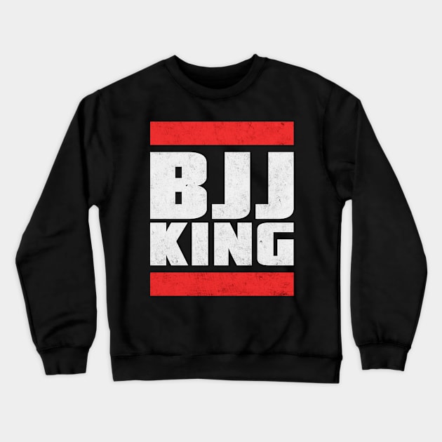 BJJ king - brazilian jiu-jitsu Crewneck Sweatshirt by fighterswin